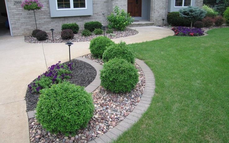 Front landscape